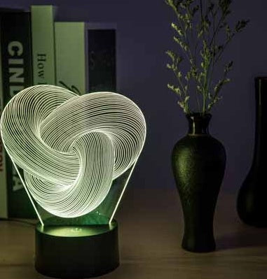 Twist Abstract LED  nightlight