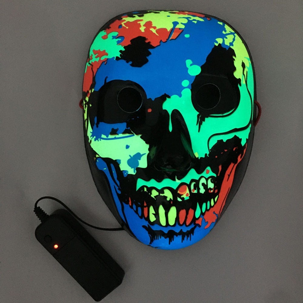 LED Halloween mask