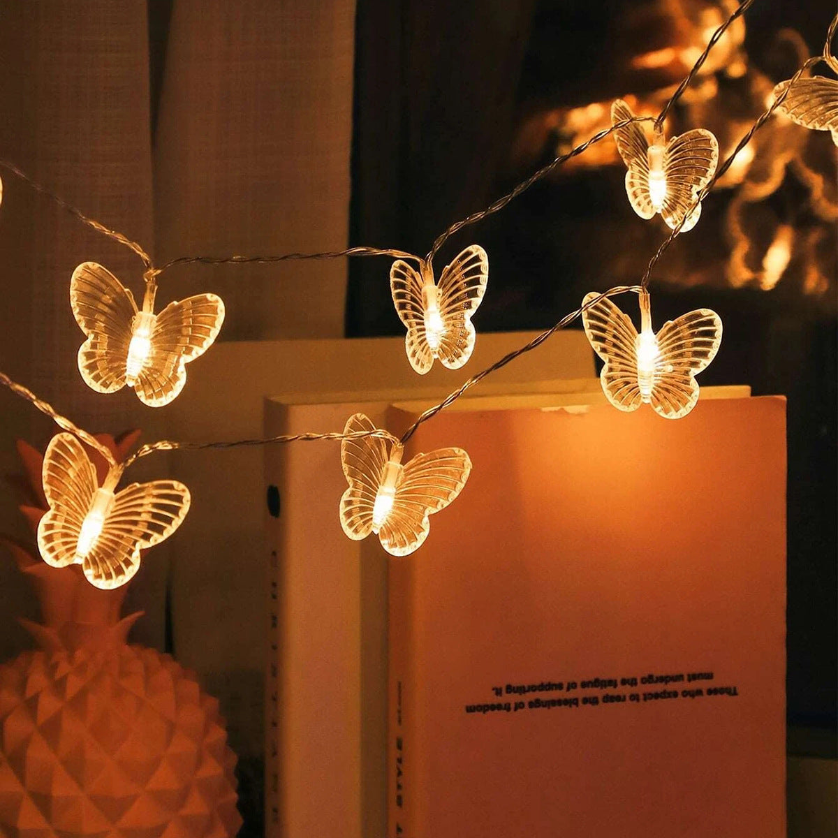 Butterfly string lights