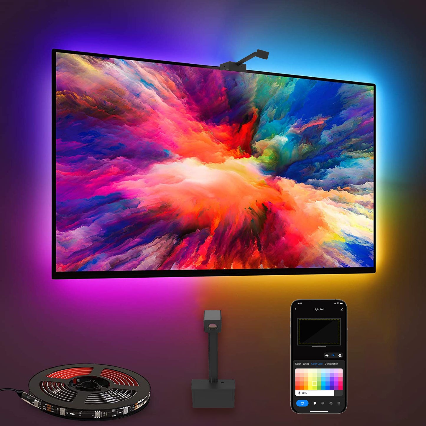 Graffiti IPC TV Screen Color Picker Kit RGB Full-color LED