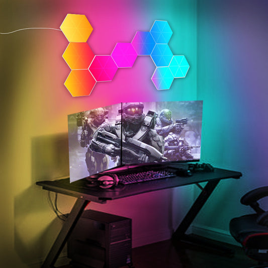 Honeycomb LED studio lights