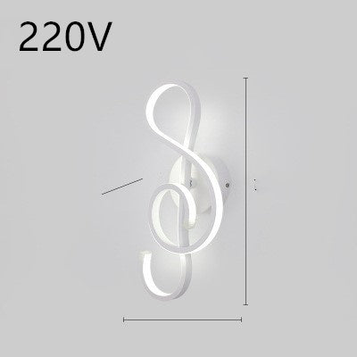 Sleek design wall lamp