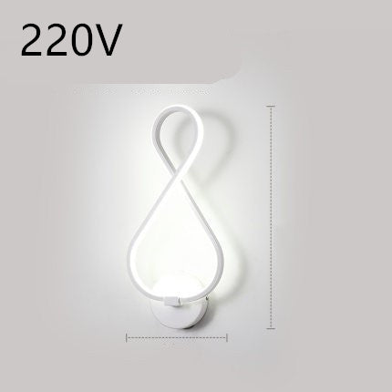 Sleek design wall lamp