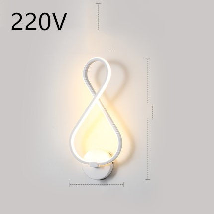 Sleek design wall lamp