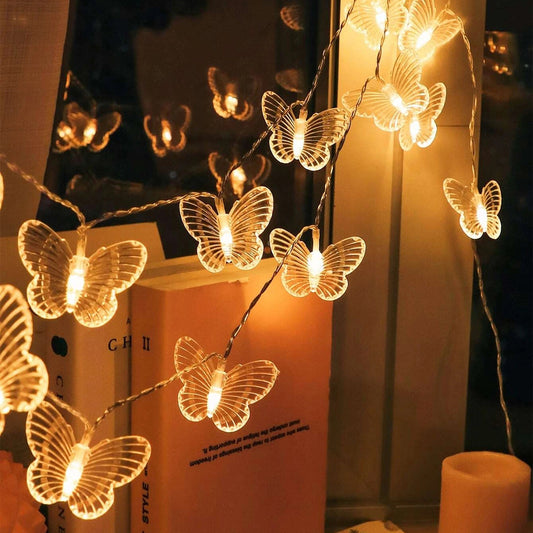 Butterfly string lights