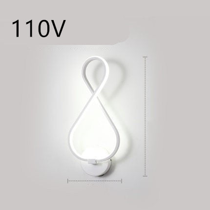 Sleek design wall lamp