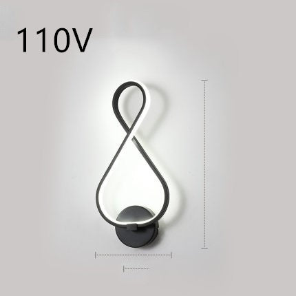 Sleek design wall lamp