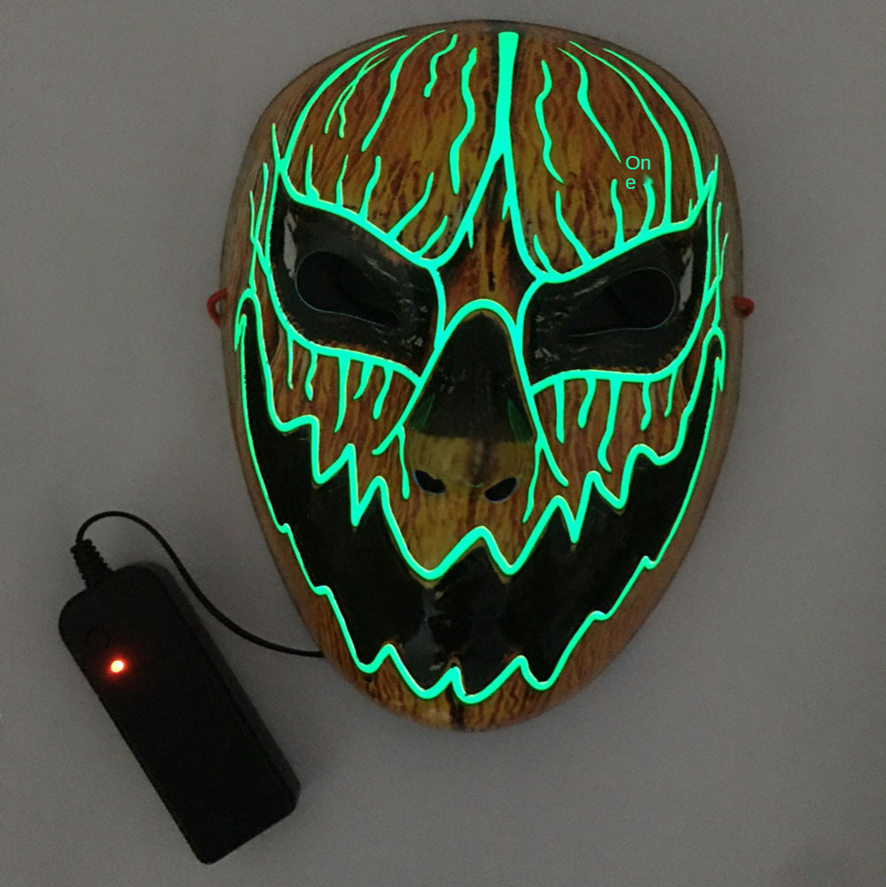 LED Halloween mask