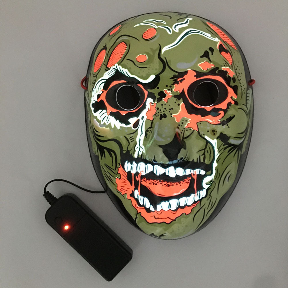 LED Halloween mask